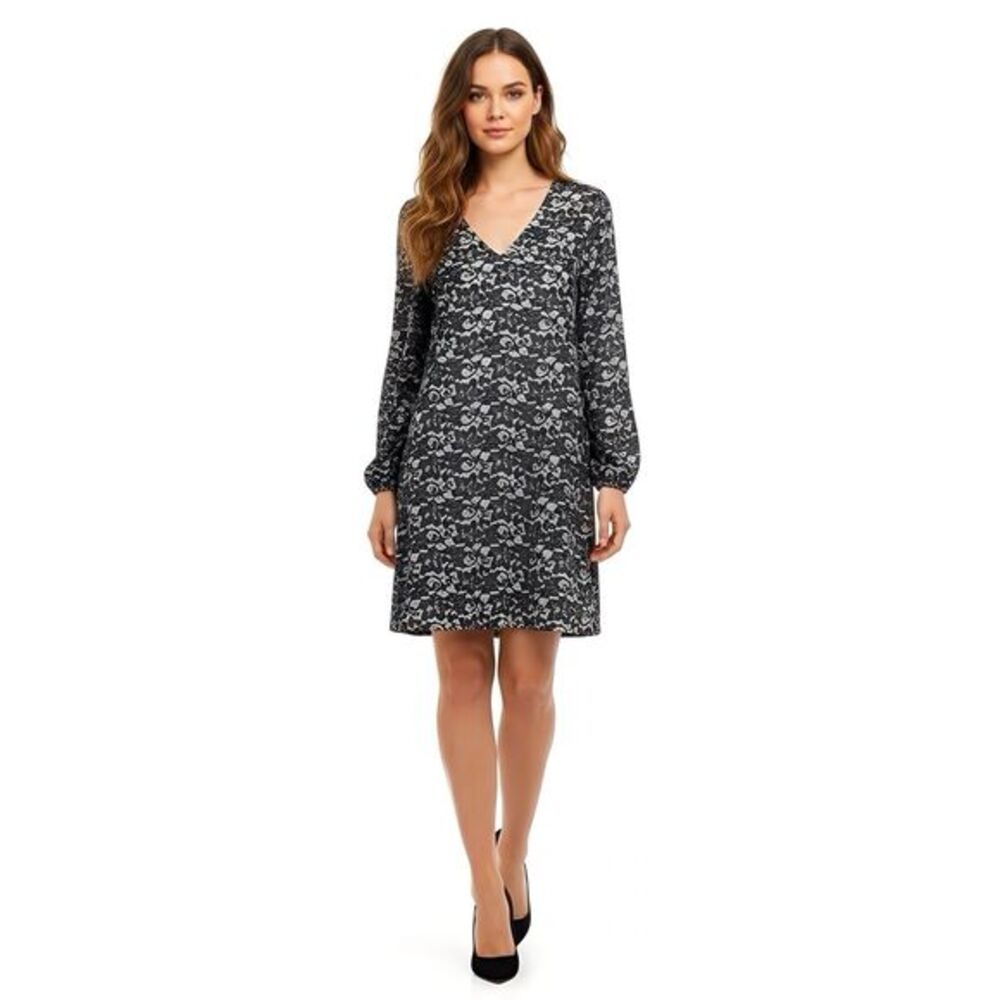 Covington Dress Sz Medium Flora Work Wear Career Chic Office Date Night Party
